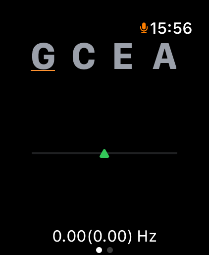 Tuning Screen